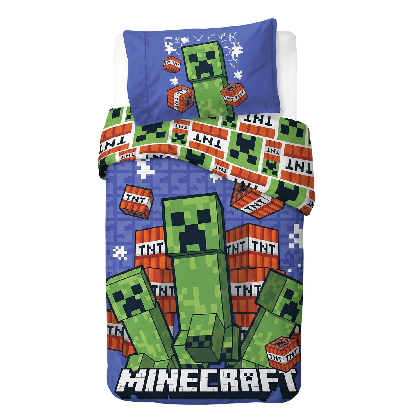 Minecraft otroška posteljnina TNT | Shopacita