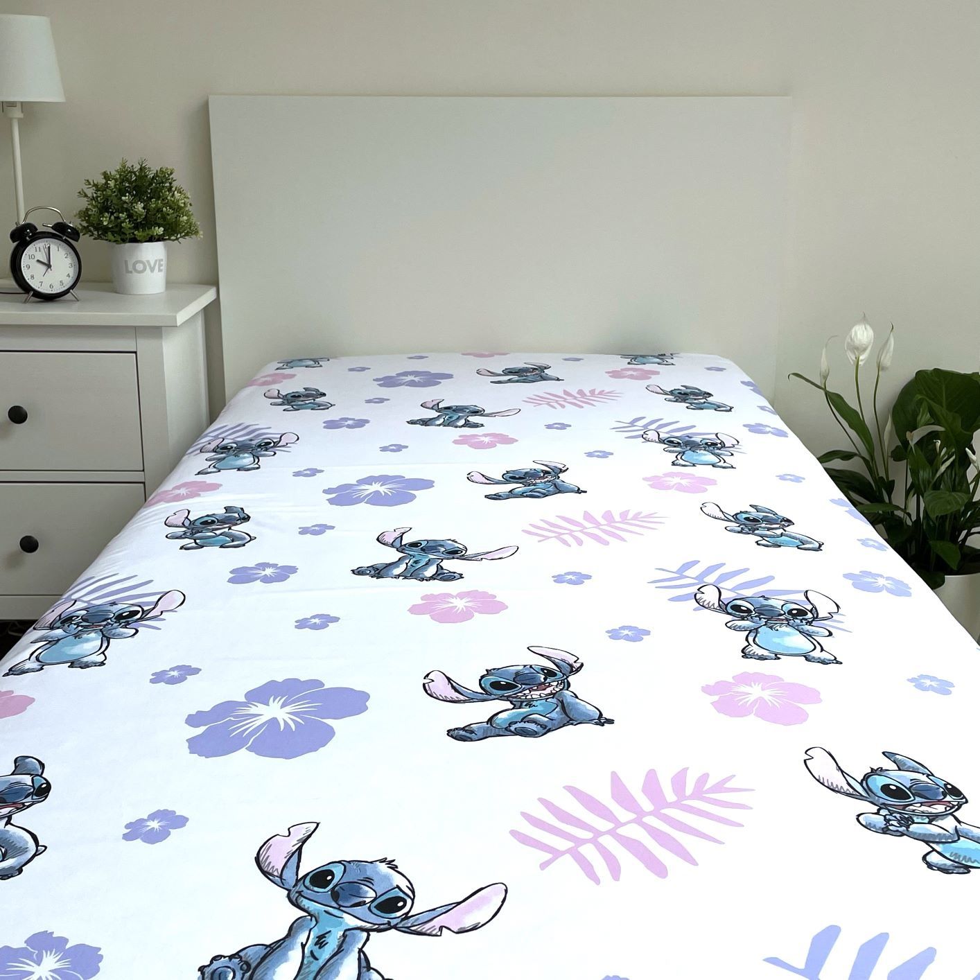 Lilo and Stitch rjuha White, 90x200 | Shopacita