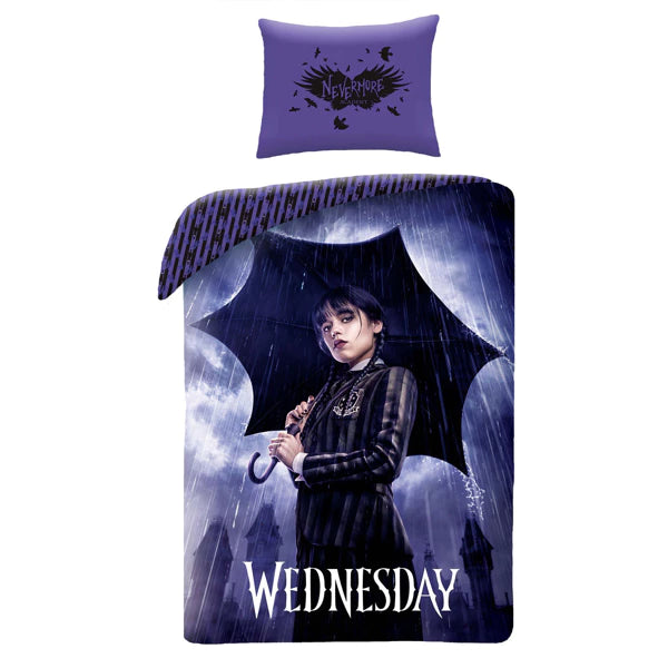 Wednesday posteljnina Rainy Day, temen vzglavnik, 140x200 | Shopacita