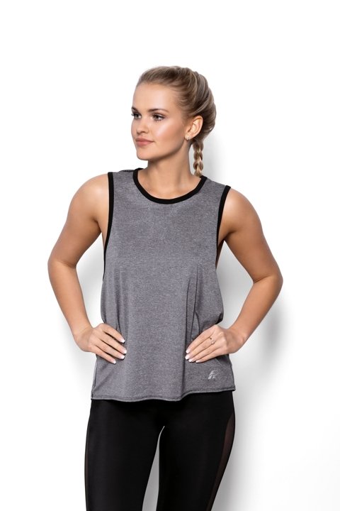 Ženska športna majica, Abel, siva