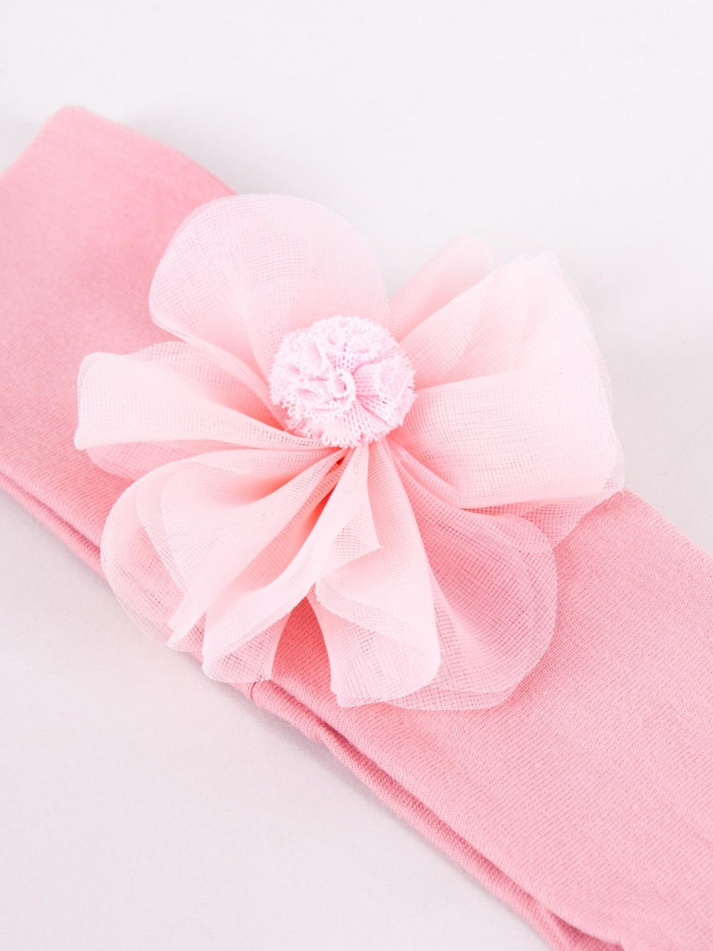 Trak za lase za dojenčke, Roza cvetlica (9-24 mes.)