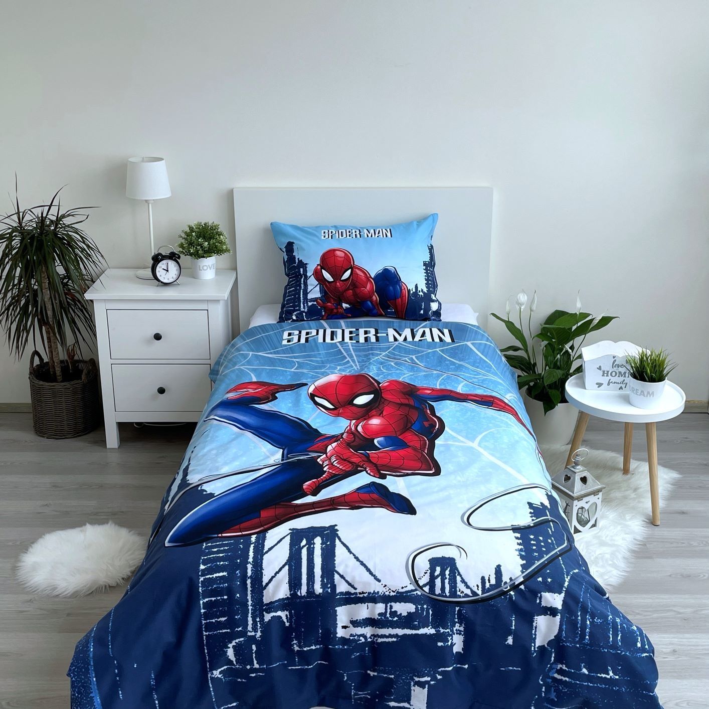 Spiderman otroška posteljnina Spider-man Blue 04 2 | Shopacita
