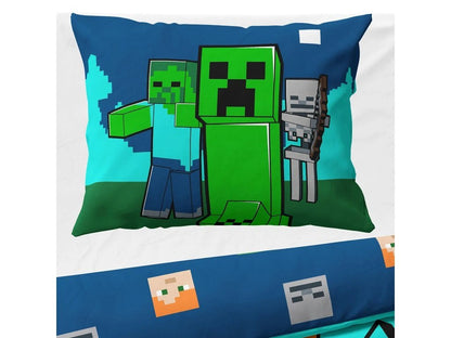 Minecraft otroška posteljnina Diamond Defender | Shopacita