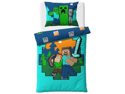 Minecraft otroška posteljnina Diamond Defender | Shopacita