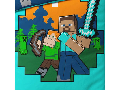 Minecraft otroška posteljnina Diamond Defender | Shopacita