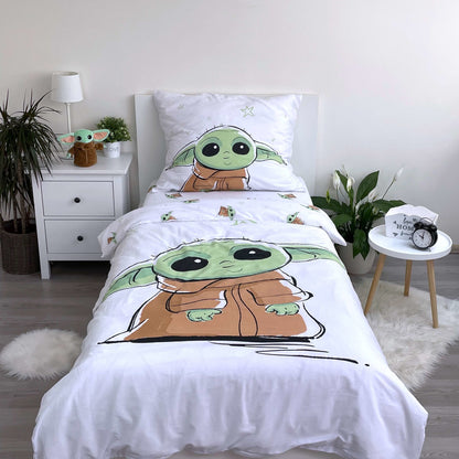 Star Wars otroška posteljnina Baby Yoda | Shopacita