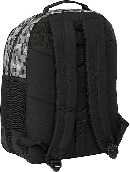 Šolska torba Minecraft TNT siva | Shopacita