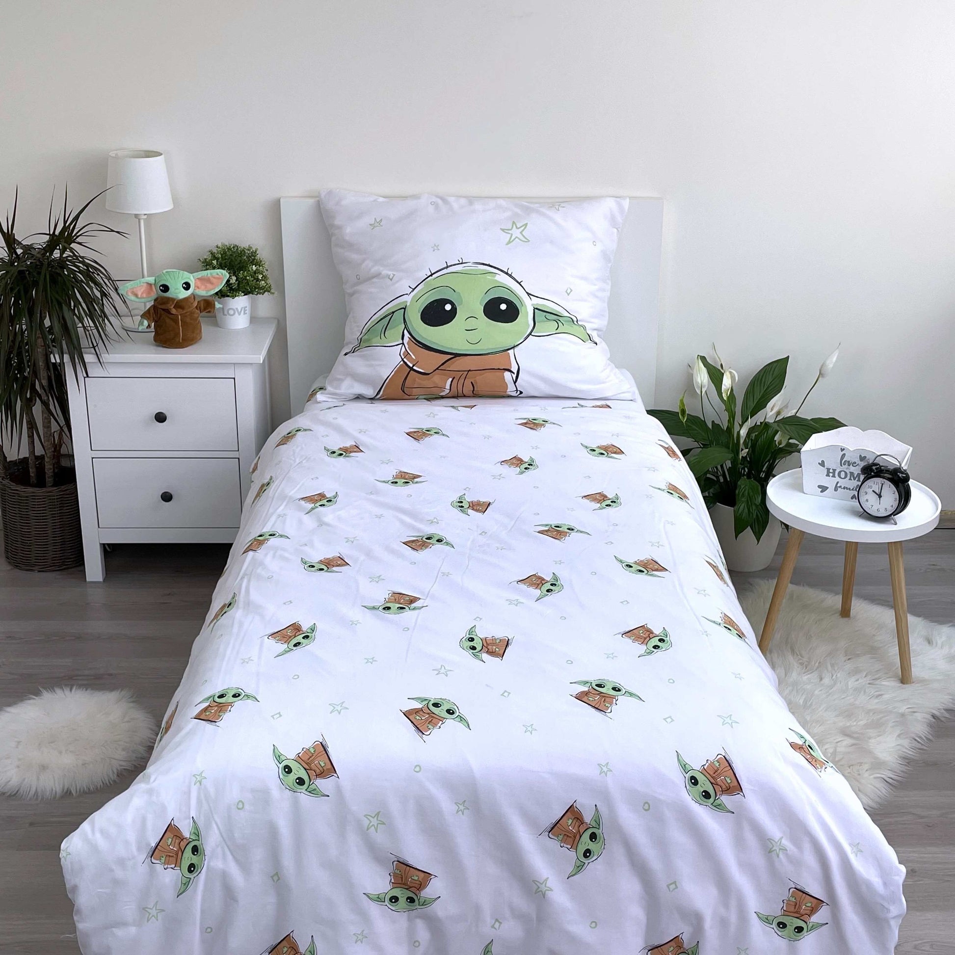 Star Wars otroška posteljnina Baby Yoda | Shopacita