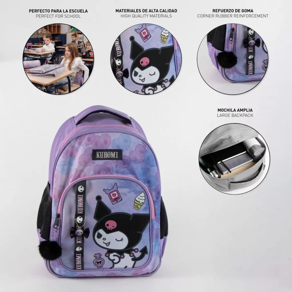 Šolska torba Hello Kitty Kuromi | Shopacita