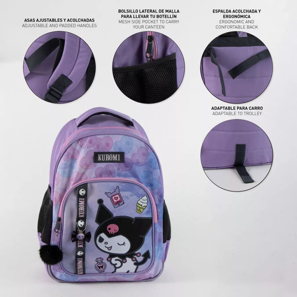 Šolska torba Hello Kitty Kuromi | Shopacita