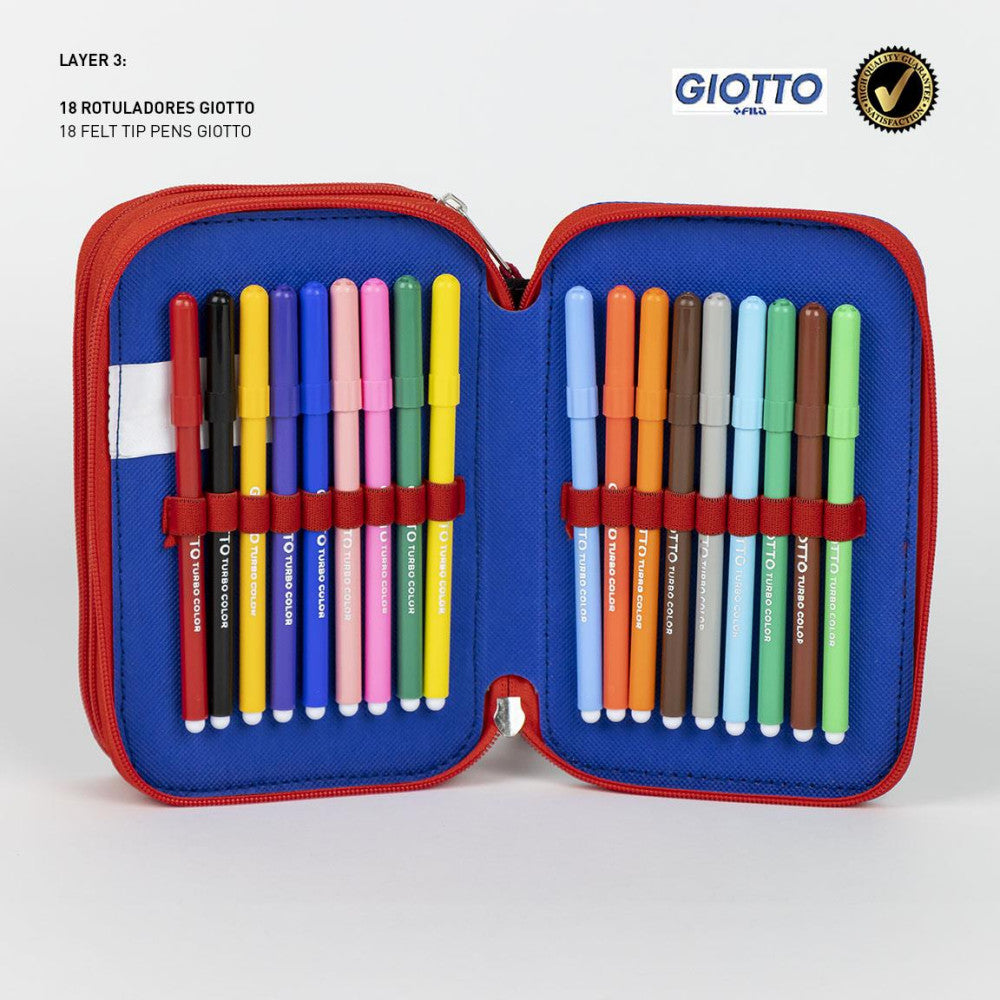 Spiderman trojna peresnica z dvema zadrgama What's Up | Shopacita