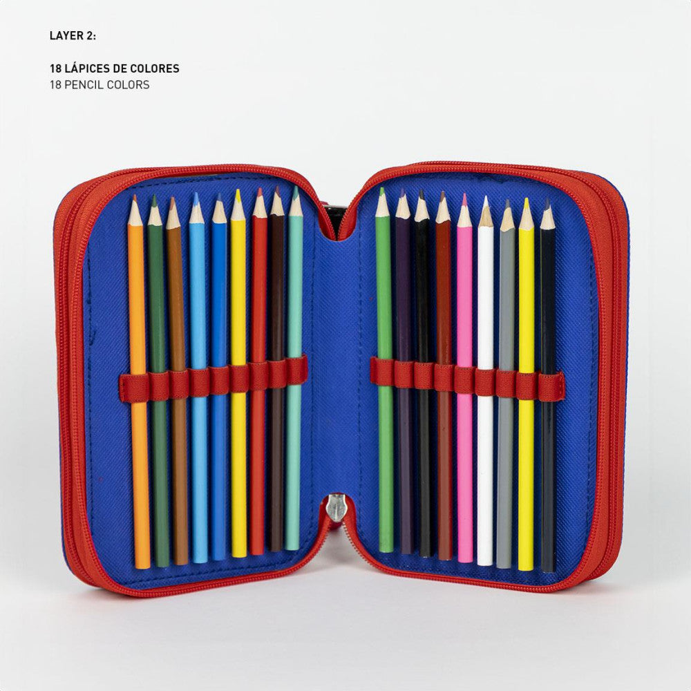 Spiderman trojna peresnica z dvema zadrgama What's Up | Shopacita