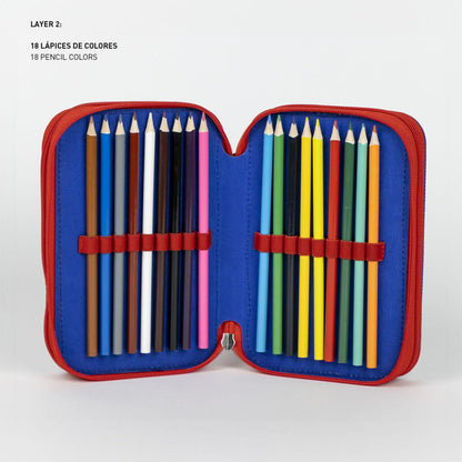 Sonic trojna peresnica z dvema zadrgama Sonic Prime | Shopacita