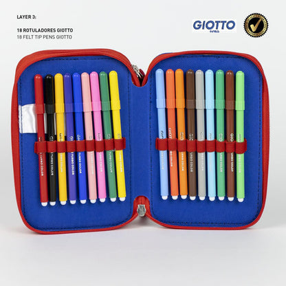 Paw Patrol trojna peresnica z dvema zadrgama Tačke na patrulji | Shopacita