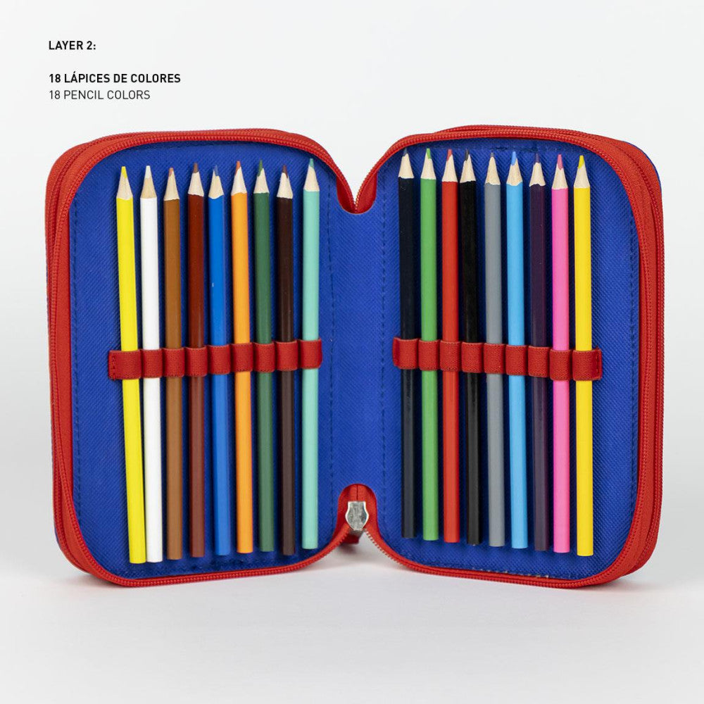 Paw Patrol trojna peresnica z dvema zadrgama Tačke na patrulji | Shopacita