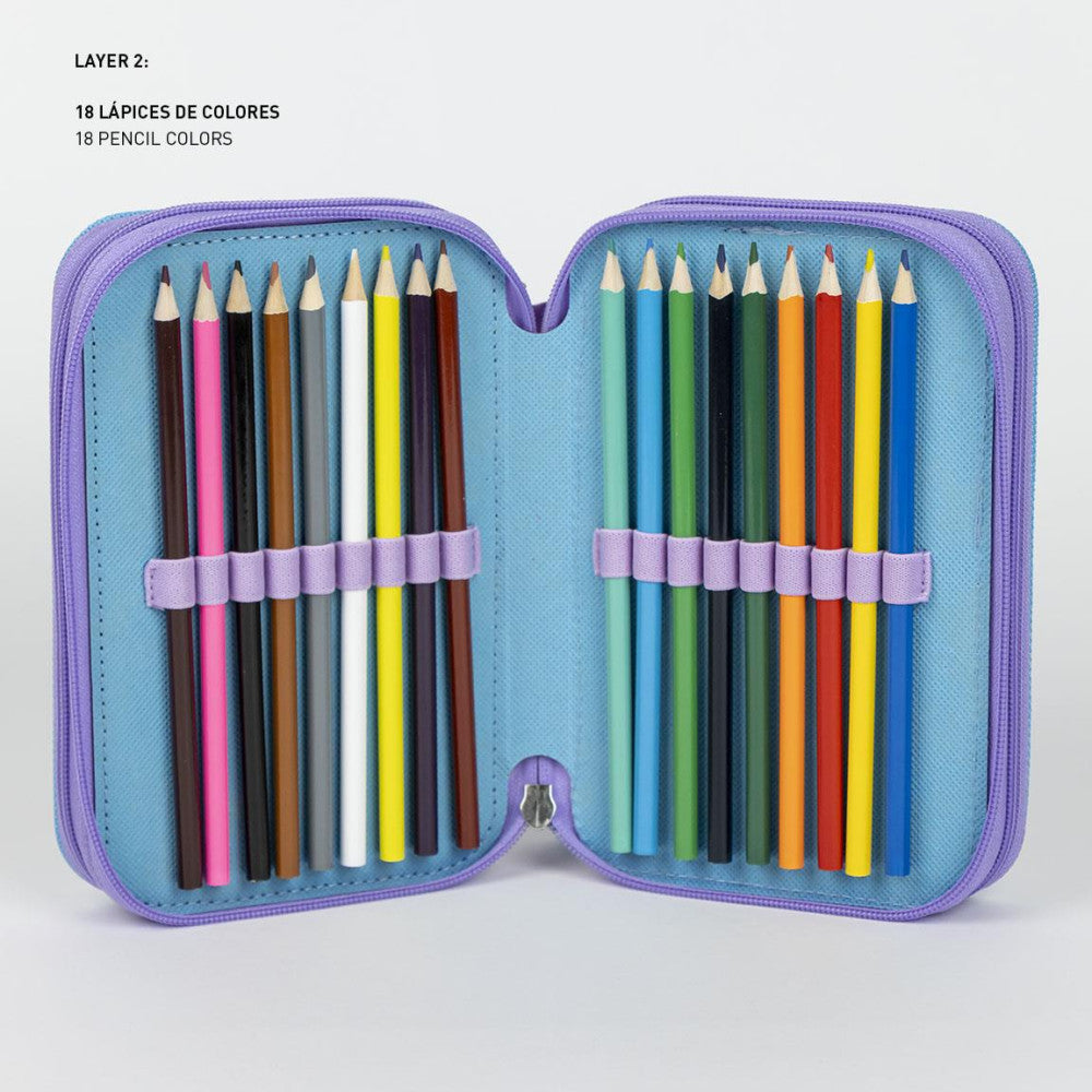 Frozen trojna peresnica z dvema zadrgama Ledeno kraljestvo | Shopacita