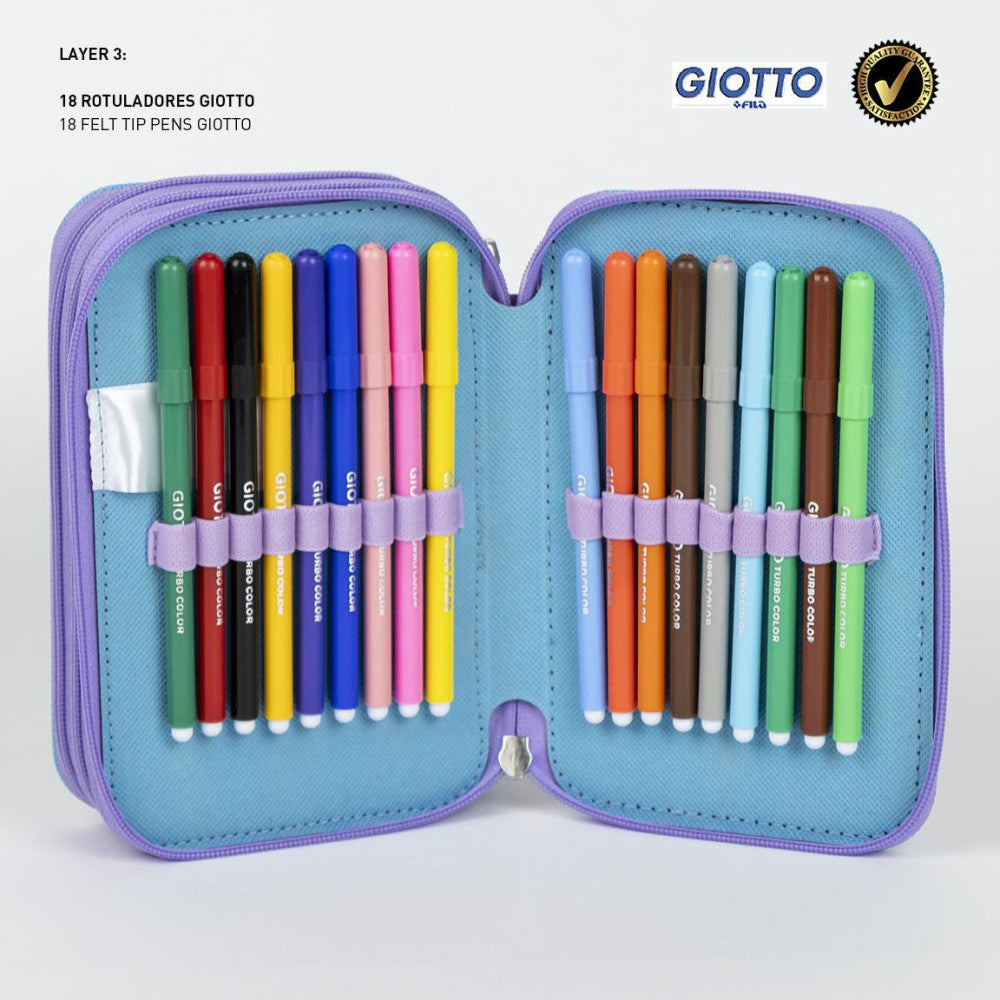 Frozen trojna peresnica z dvema zadrgama Ledeno kraljestvo | Shopacita