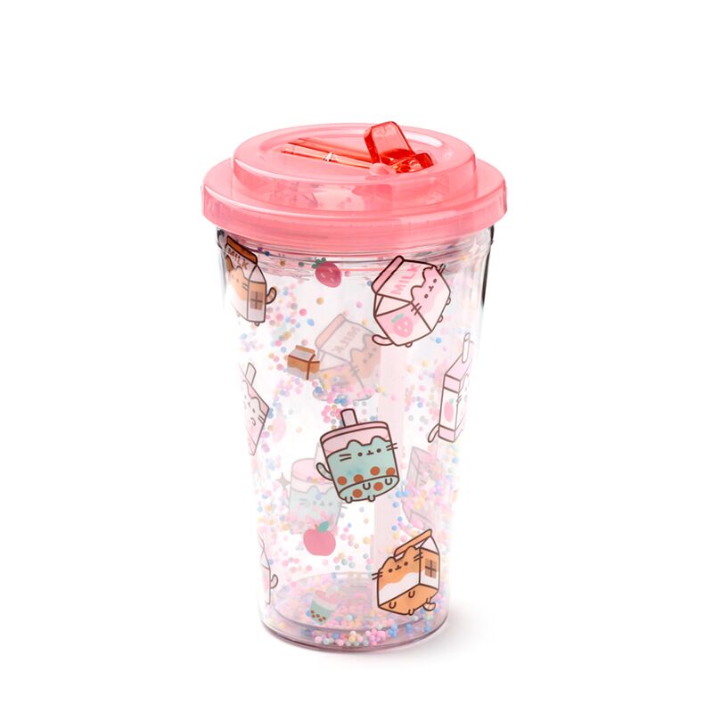 Otroška steklenica s slamico Pusheen Sips | Shopacita