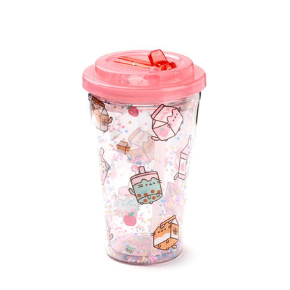 Otroška steklenica s slamico Pusheen Sips | Shopacita