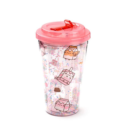 Otroška steklenica s slamico Pusheen Sips | Shopacita