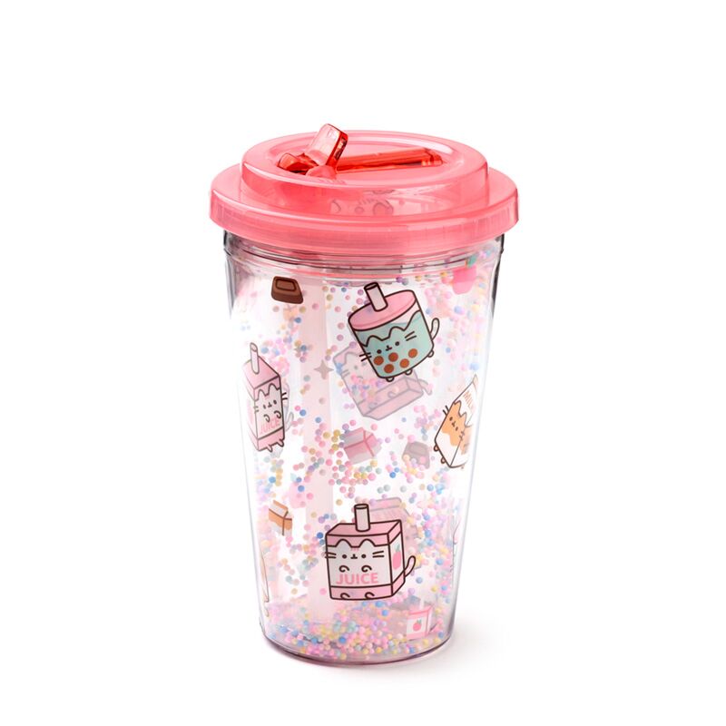 Otroška steklenica s slamico Pusheen Sips | Shopacita
