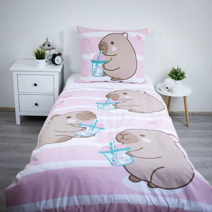 Capybara Bubble posteljnina, 140x200 | Shopacita