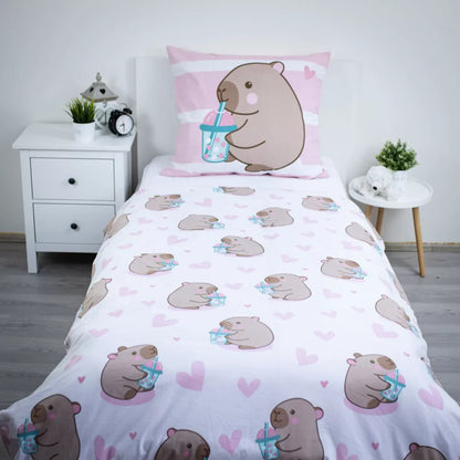 Capybara Bubble posteljnina, 140x200 | Shopacita