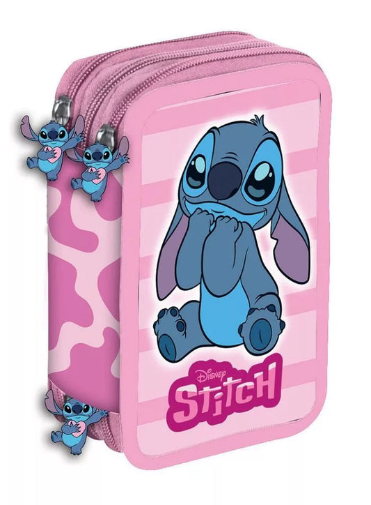Lilo & Stitch trojna peresnica s tremi zadrgami Lovely | Shopacita