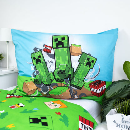 Minecraft otroška posteljnina Outdoor Mobs | Shopacita