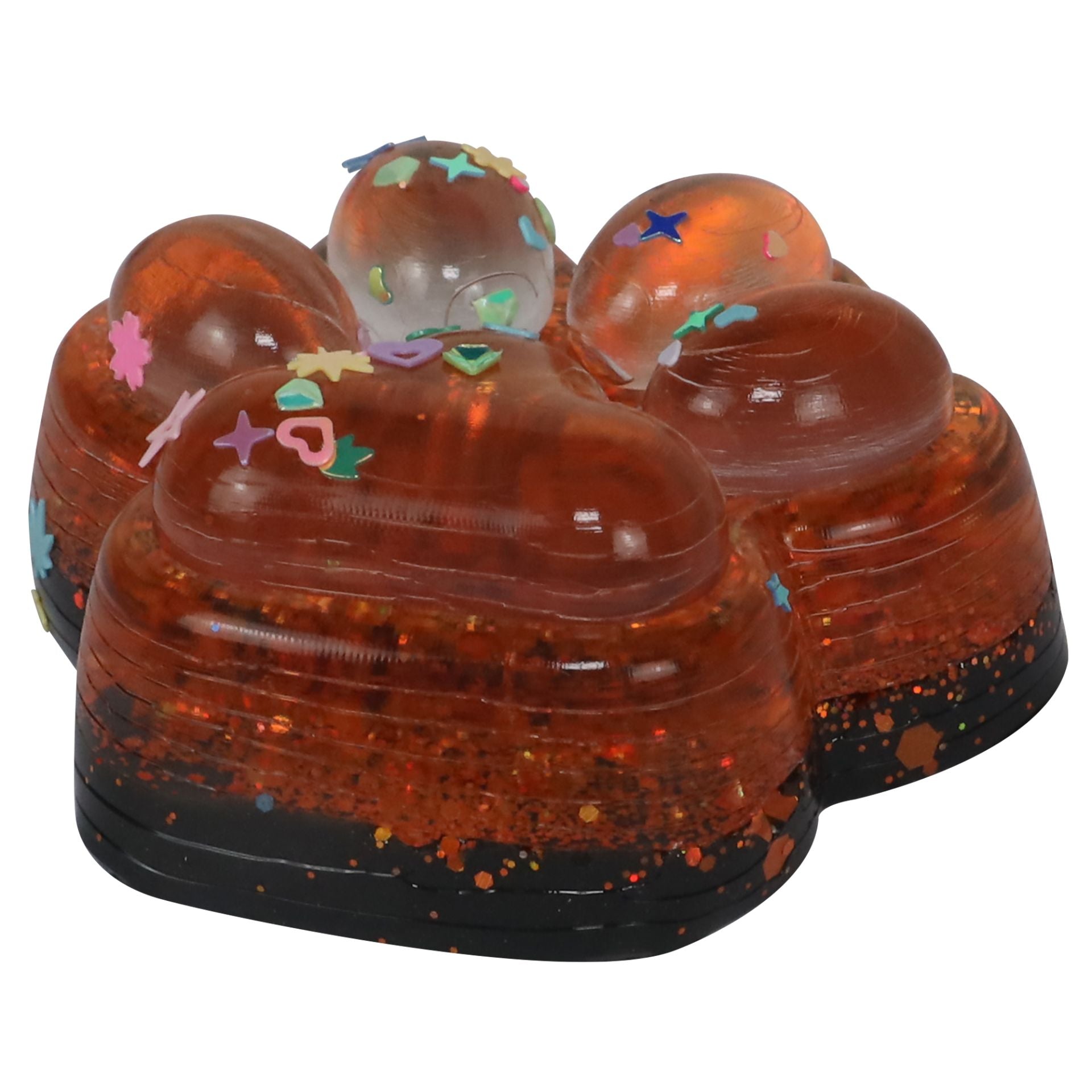 Žele mačja tačka za stiskanje z bleščicami Squishy Cat Paw | Shopacita