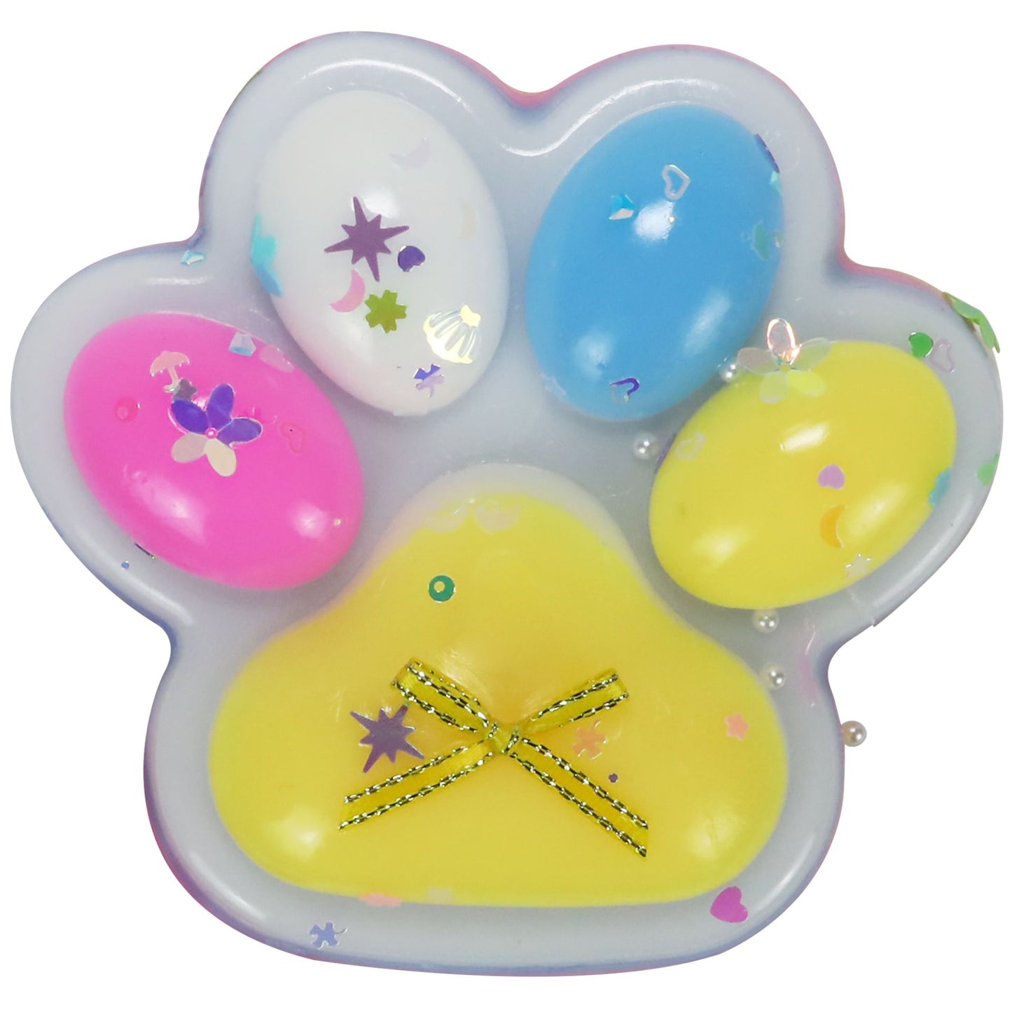 Žele mačja tačka za stiskanje z žogicami Squishy Cat Paw | Shopacita