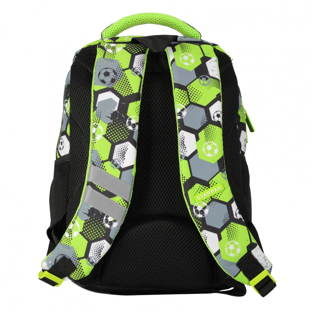 Šolska torba Zelena Nogomet | Shopacita