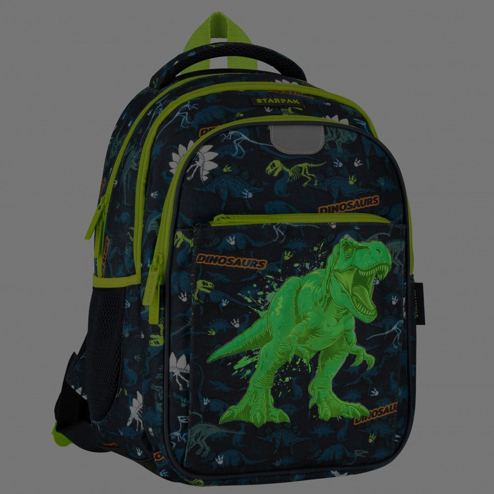 Šolska torba Dinozaver, svetleča v temi | Shopacita