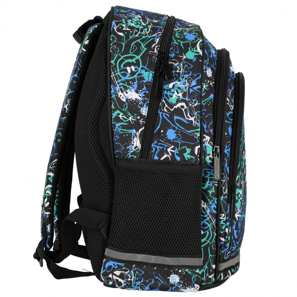 Šolska torba Blue Graffiti | Shopacita