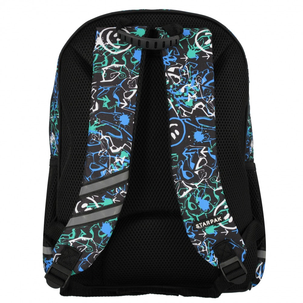 Šolska torba Blue Graffiti | Shopacita