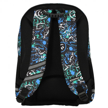 Šolska torba Blue Graffiti | Shopacita