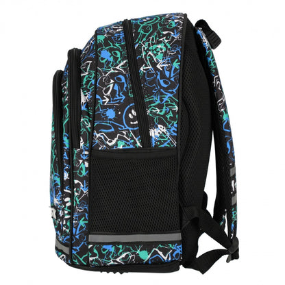 Šolska torba Blue Graffiti | Shopacita