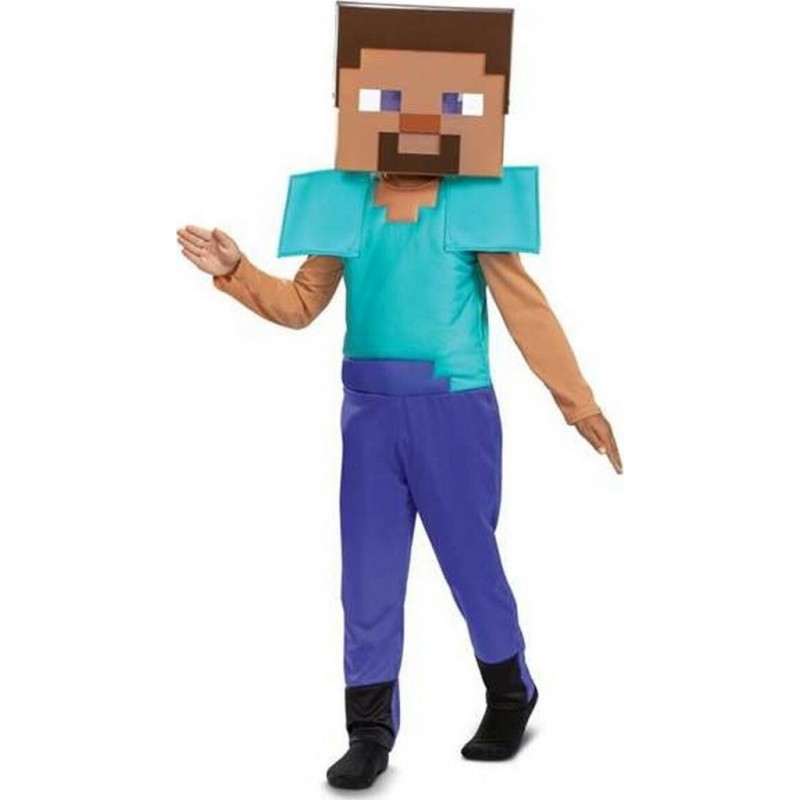 Pustni kostum za otroke Minecraft Steve 2 | Shopacita