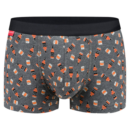 SOXO Pisane moške boksarice za darilo, Whiskey
